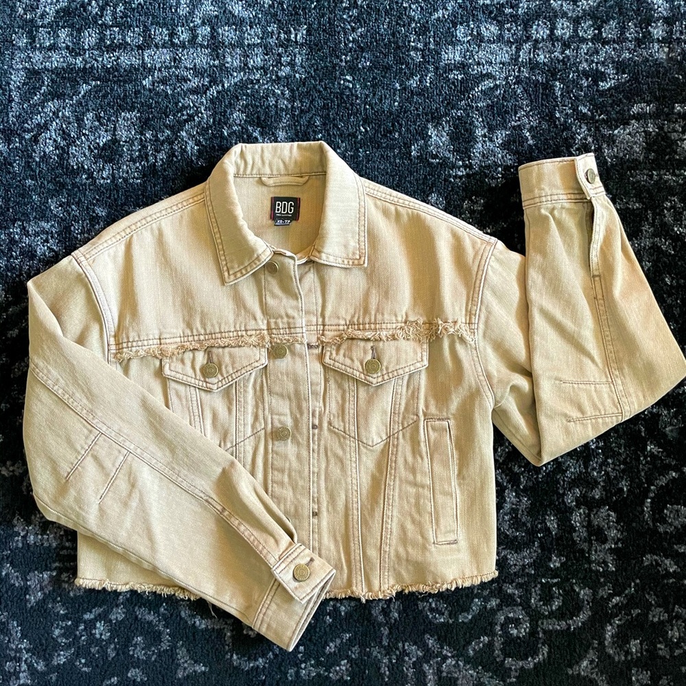 Urban Outfitters BDG Cropped Jean Jacket